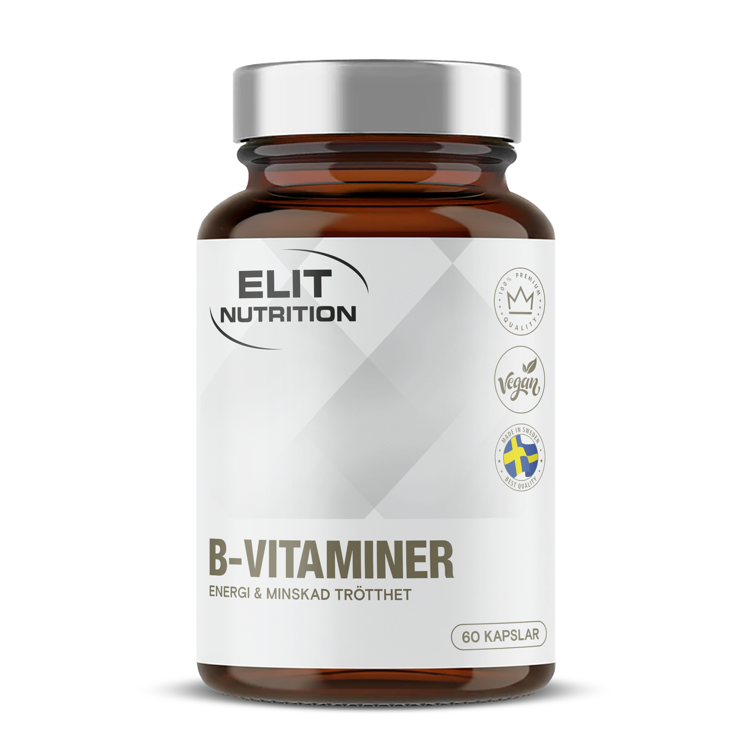 VITAMIN B-COMPLEX, 60 kapslar