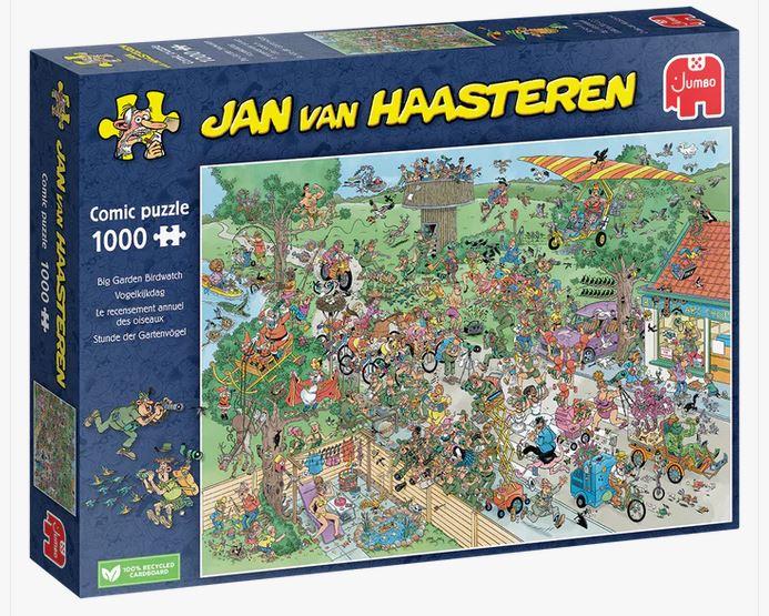 Jan Van Haasteren Garden Birdwatch 1000 palaa