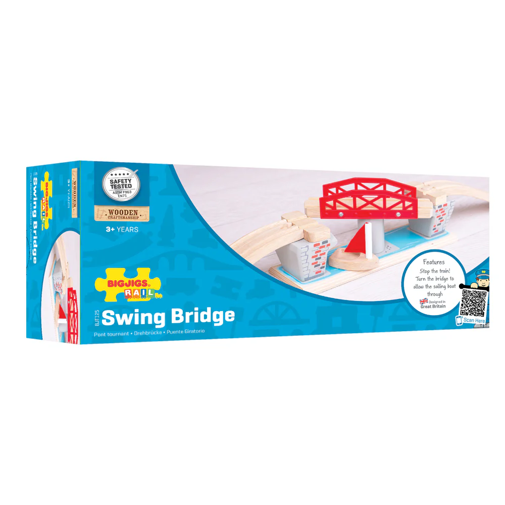 Svingbro og seilbåt (tretog) - 6