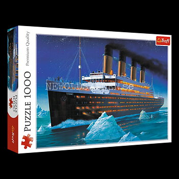 TITANIC - Puzzle - 1000 bitar - 68.3 x 48 cm