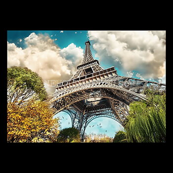 EIFFEL TOWER IN PARIS - Puzzle - 1000 bitar -  68.3 x 48 cm