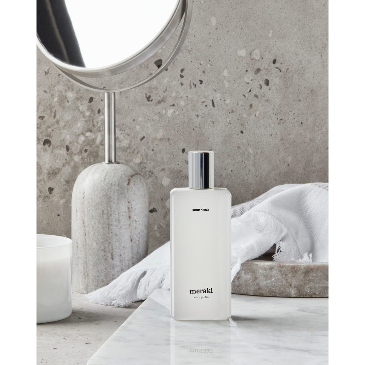 Rumsspray, White garden - 2