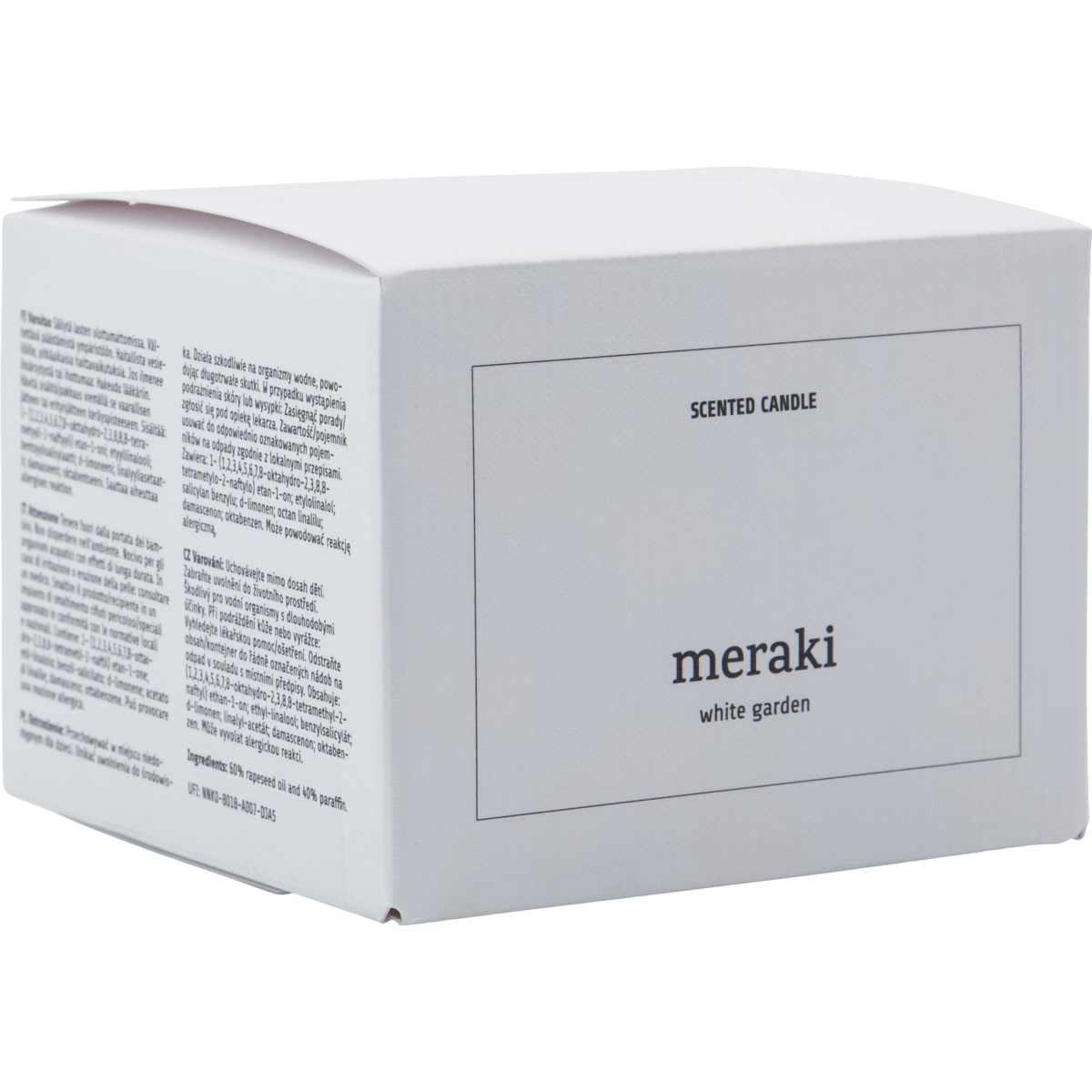 Scented candle, White garden - 4