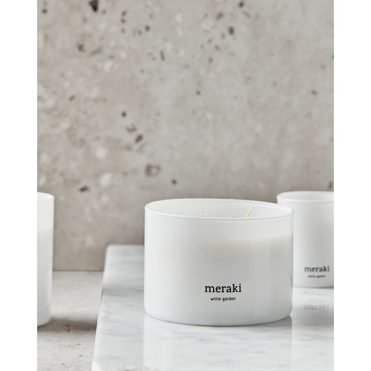 Scented candle, White garden - 2