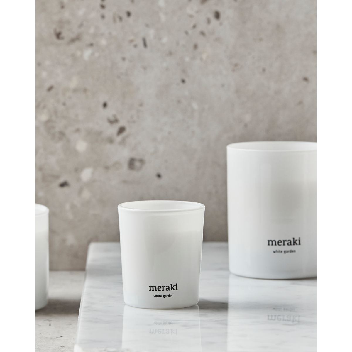 Scented candle, White garden - 2