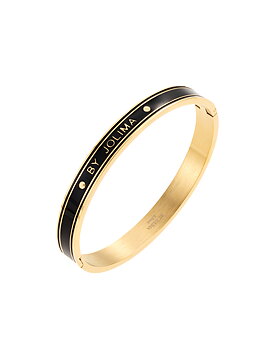 By Jolima bangle black gold