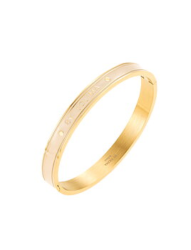 By Jolima bangle nude gold