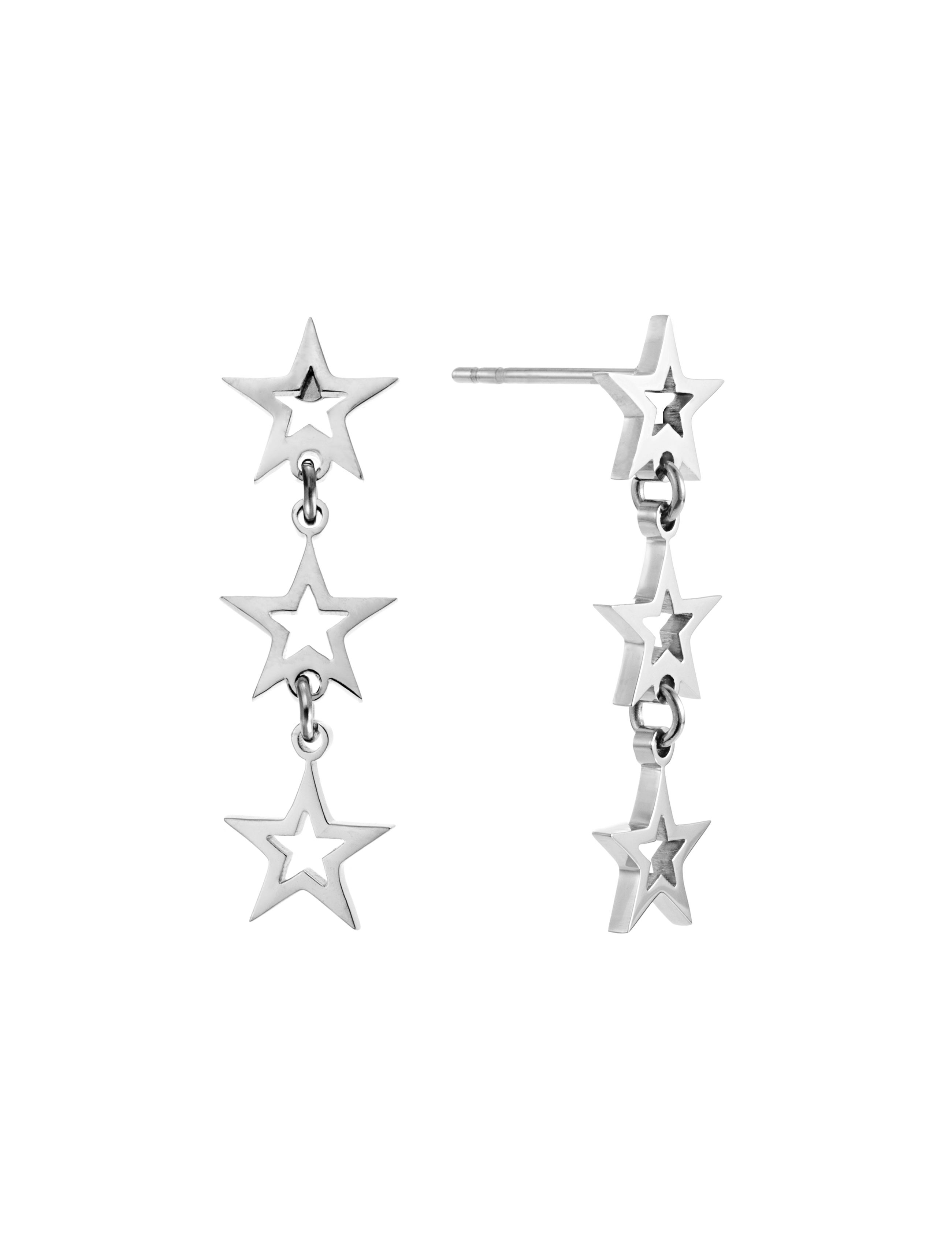Siri star earring steel - 3