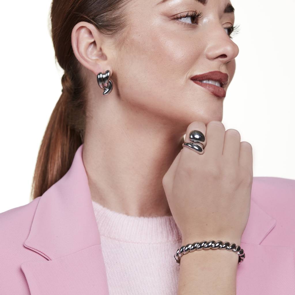 Lauren earring steel - 2