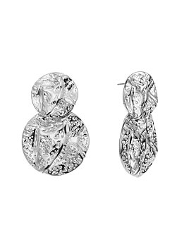 Amalfi double earring steel