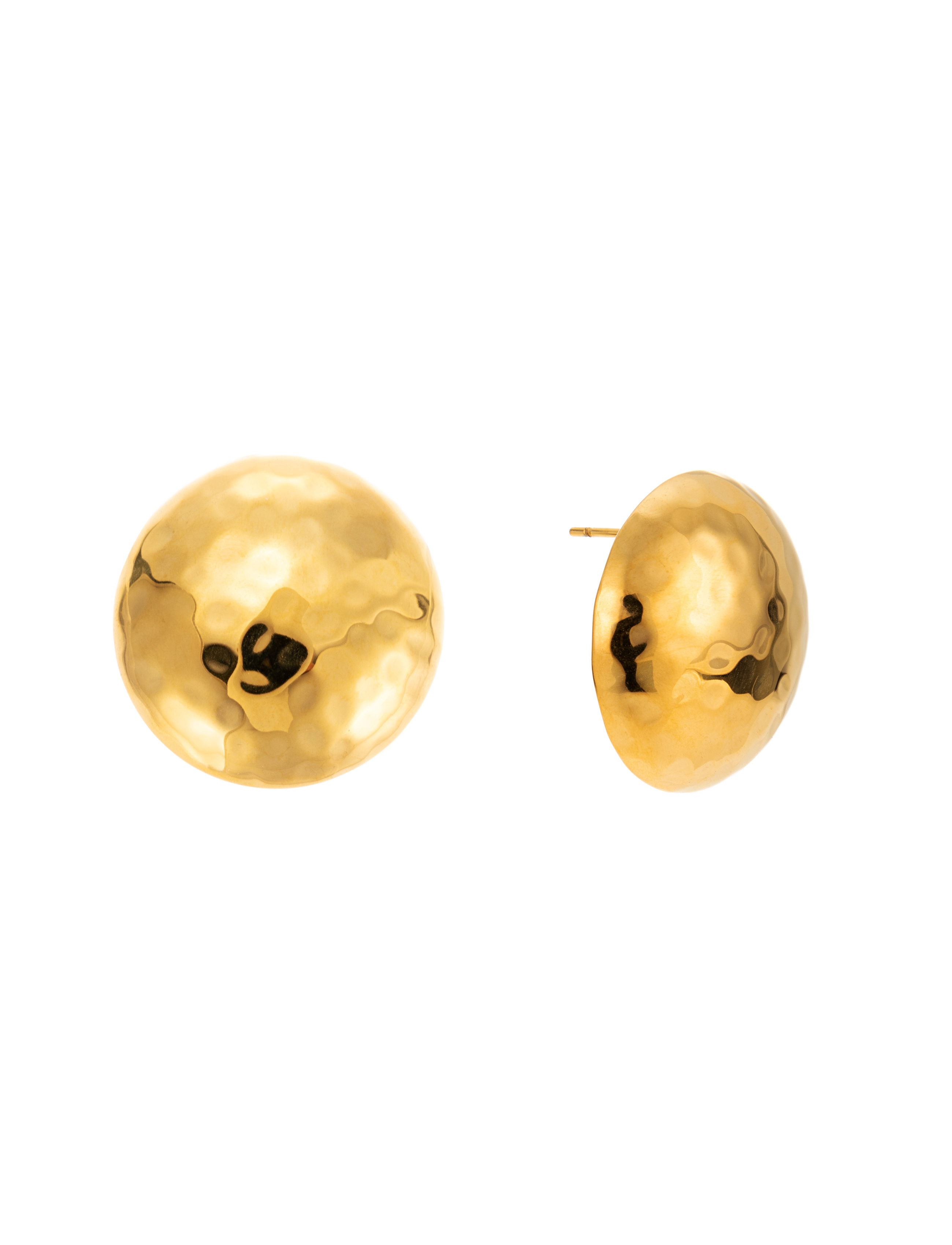 Retro earring gold