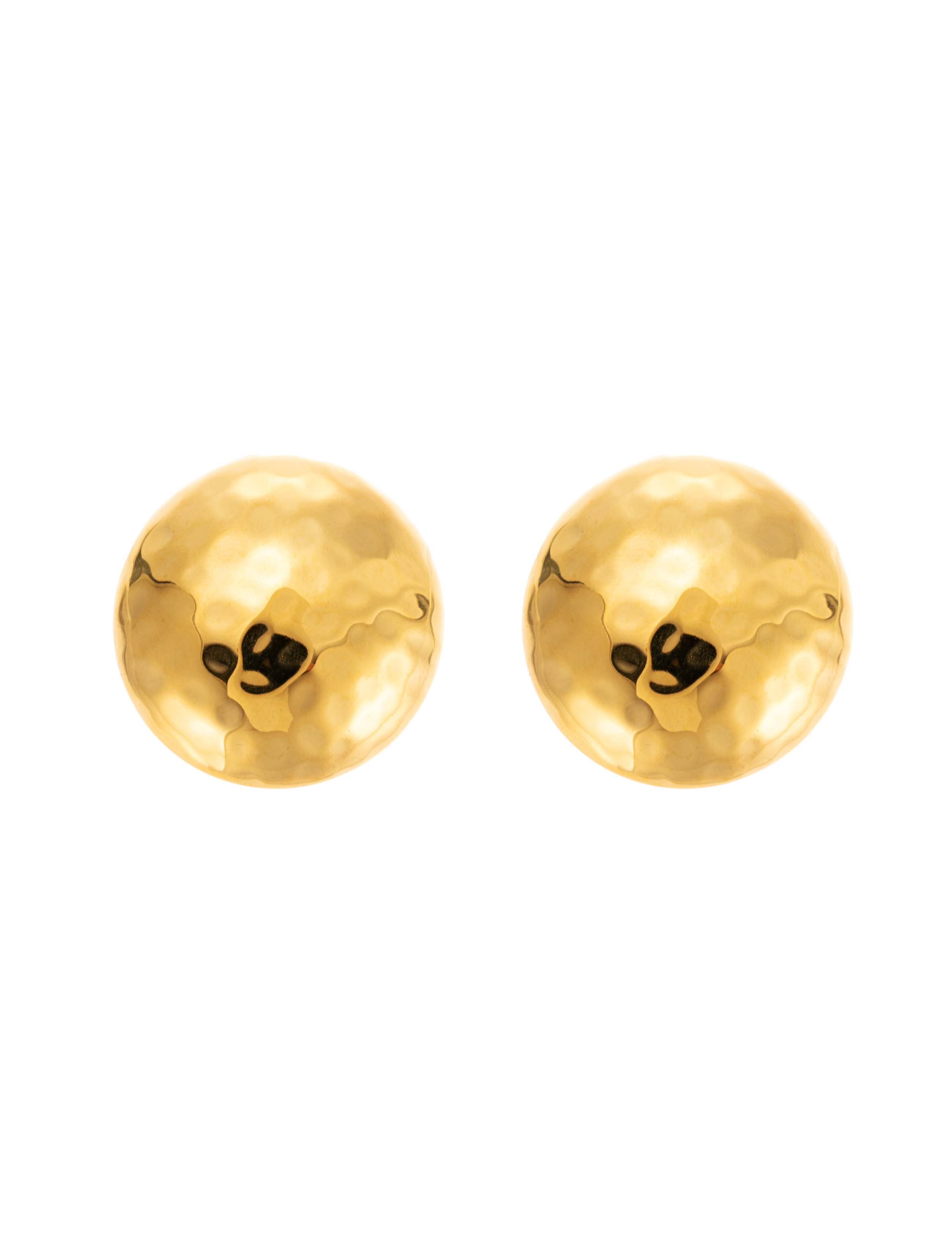 Retro earring gold - 3