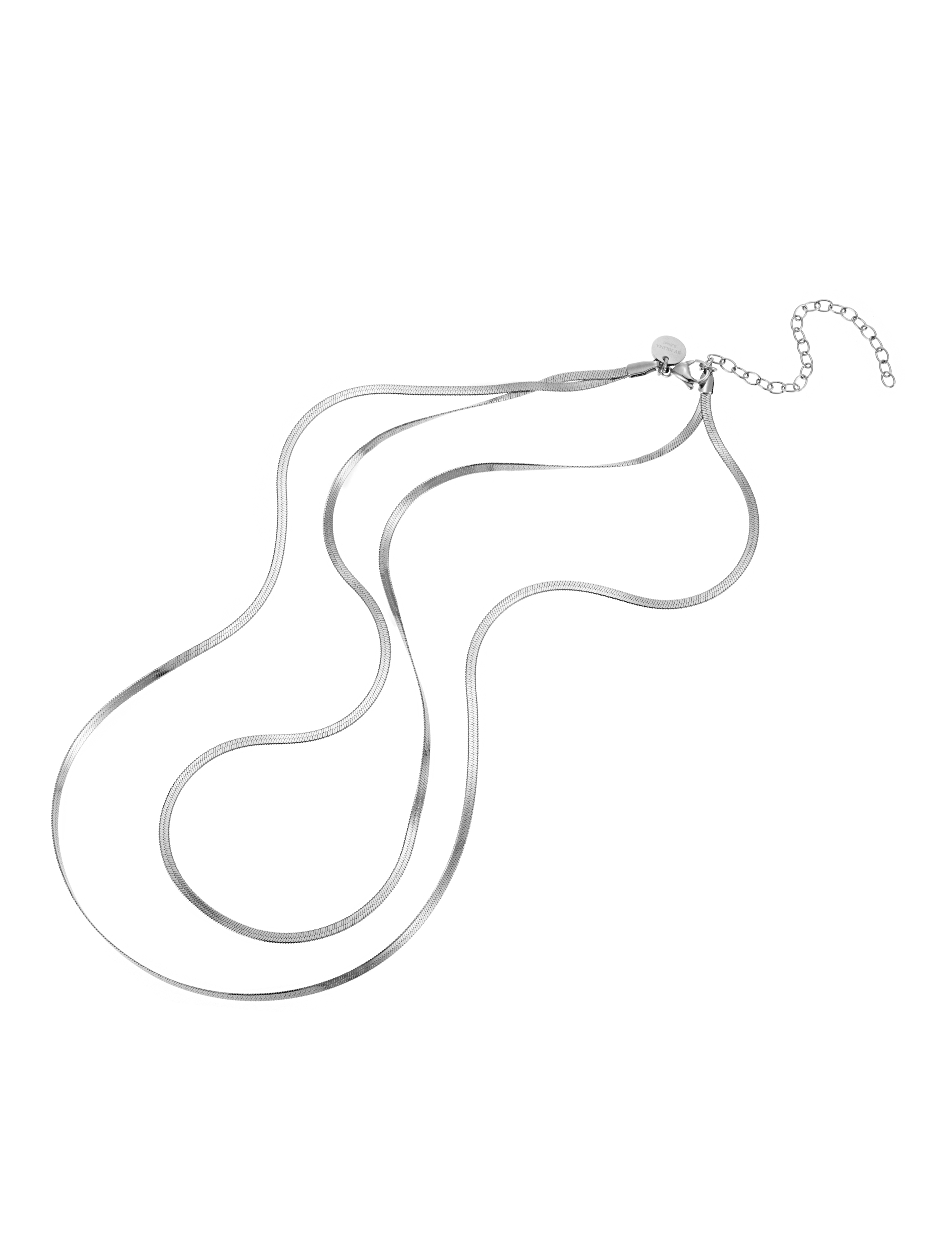 Angeline necklace steel - 2