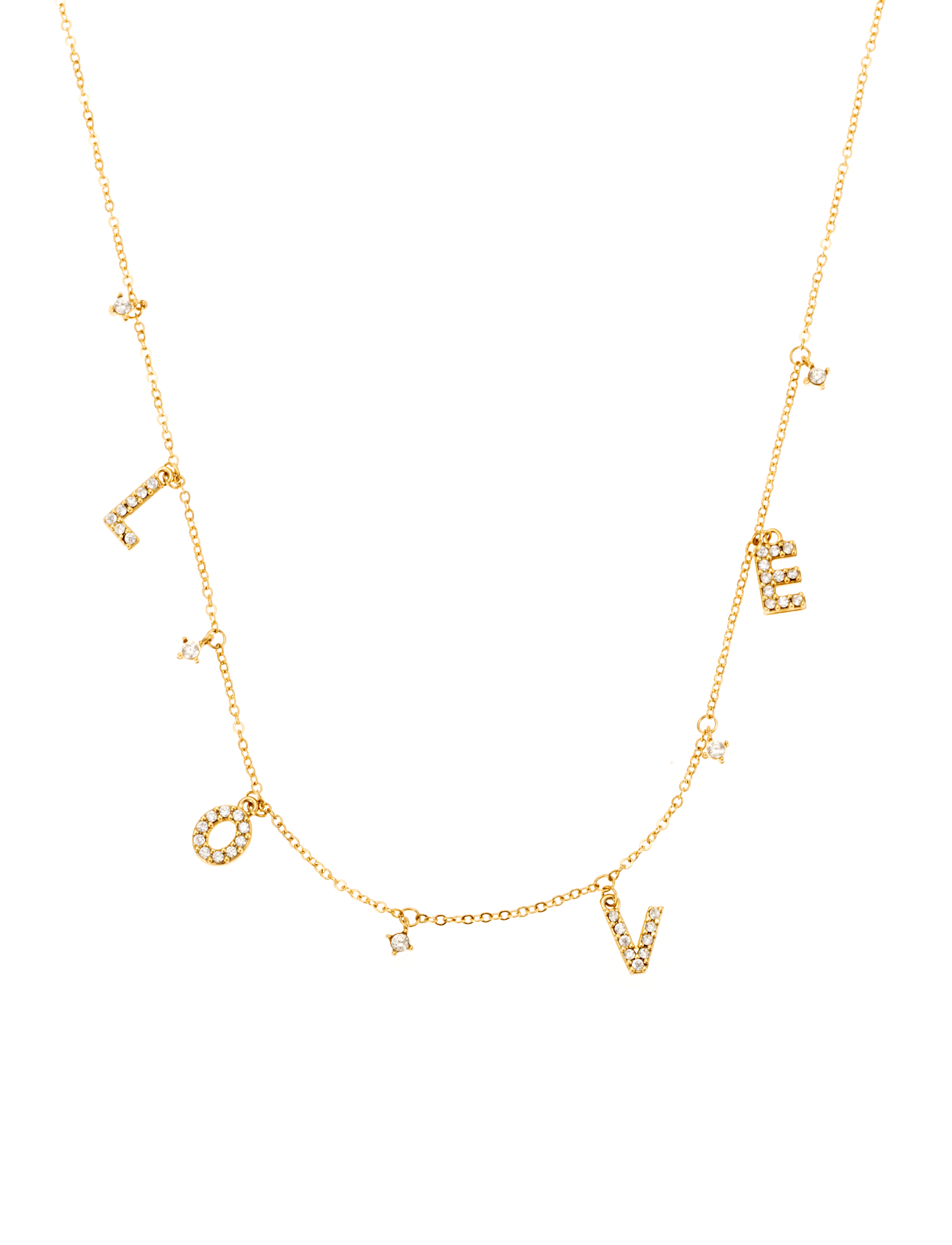 Necklace LOVE gold