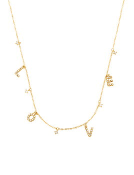 Necklace LOVE gold