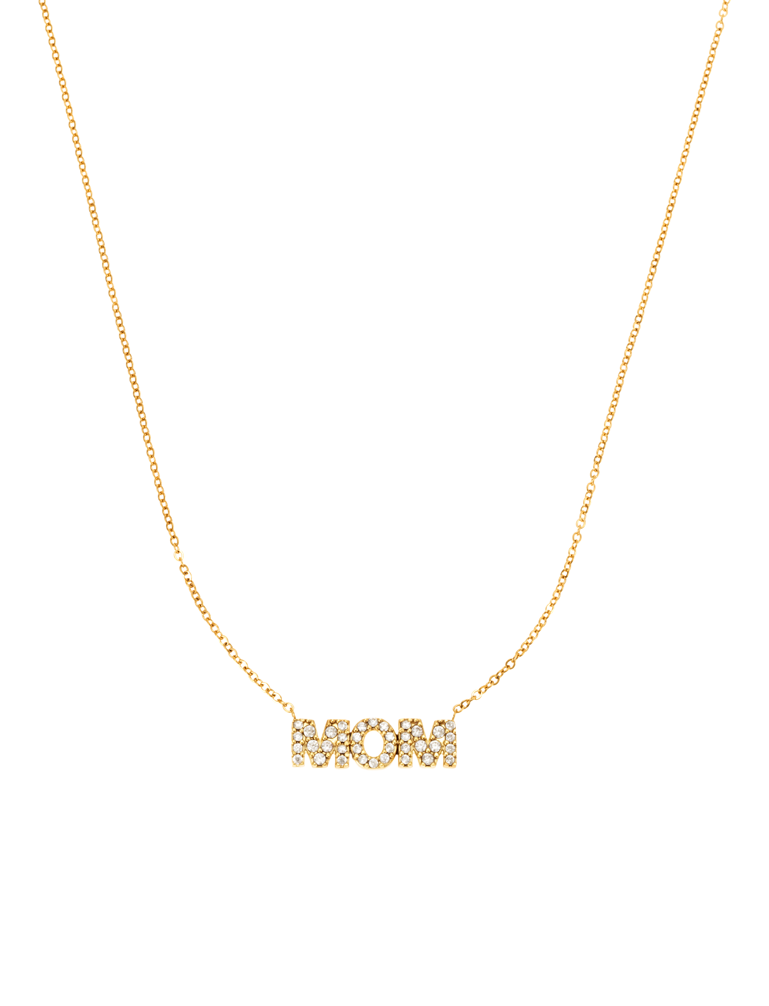 Necklace MOM gold