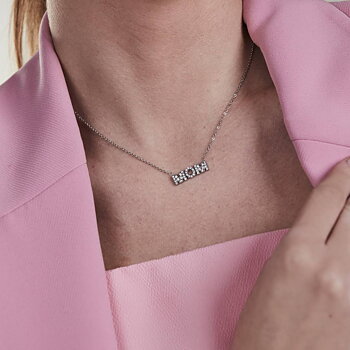Necklace MOM steel