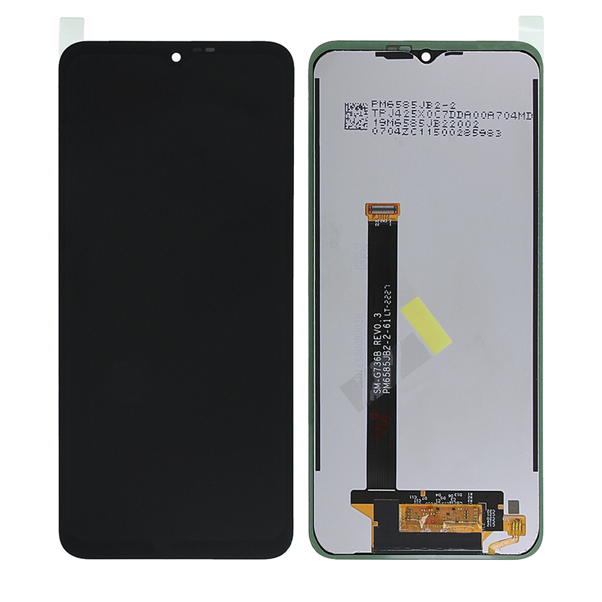 Samsung Galaxy Xcover 6 Pro 2022 (SM-G736) Skärm med LCD Display Original 