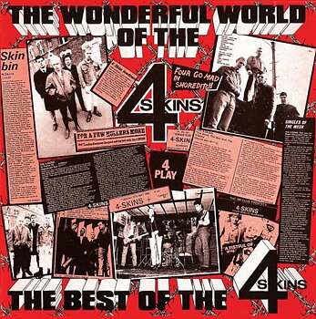 4 Skins - The wonderfull World of the 4 Skins - LP (Rött omslag)