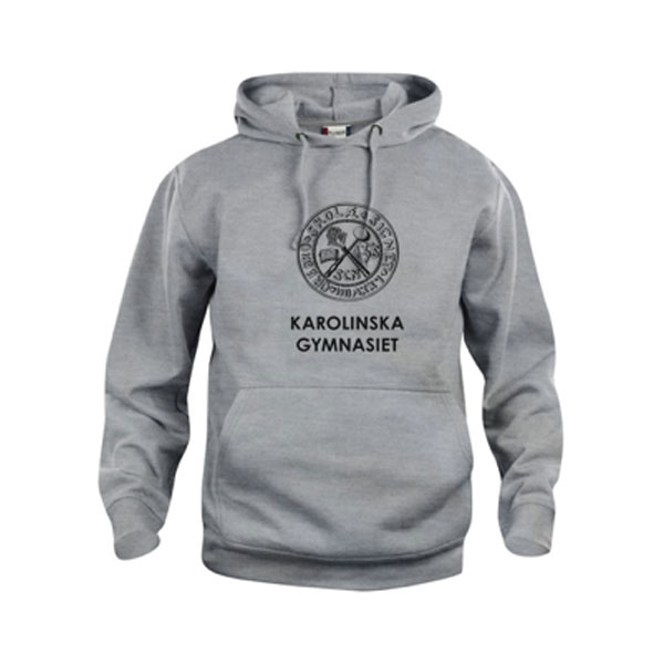 Hood stort tryck på bröst Unisex (Karolinska Gymnasiet) - 2