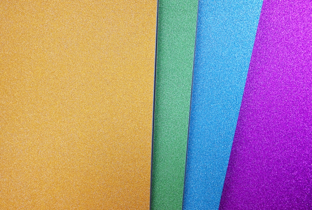 Glitterpapper A4 - 2