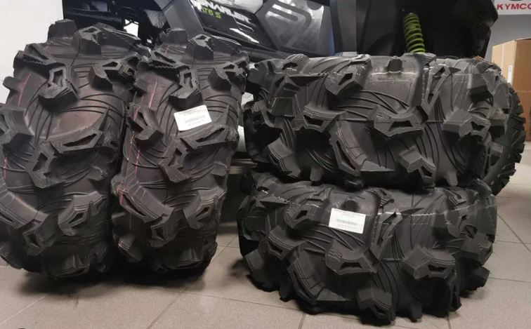 ATV Däck på fälg Maxxis MaxxZilla 28" på 14" fälgar - 6