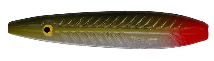 The Kinetic neck is a 13g inline lure. Optimal runner for rainbow, brown and sea trout. emerald