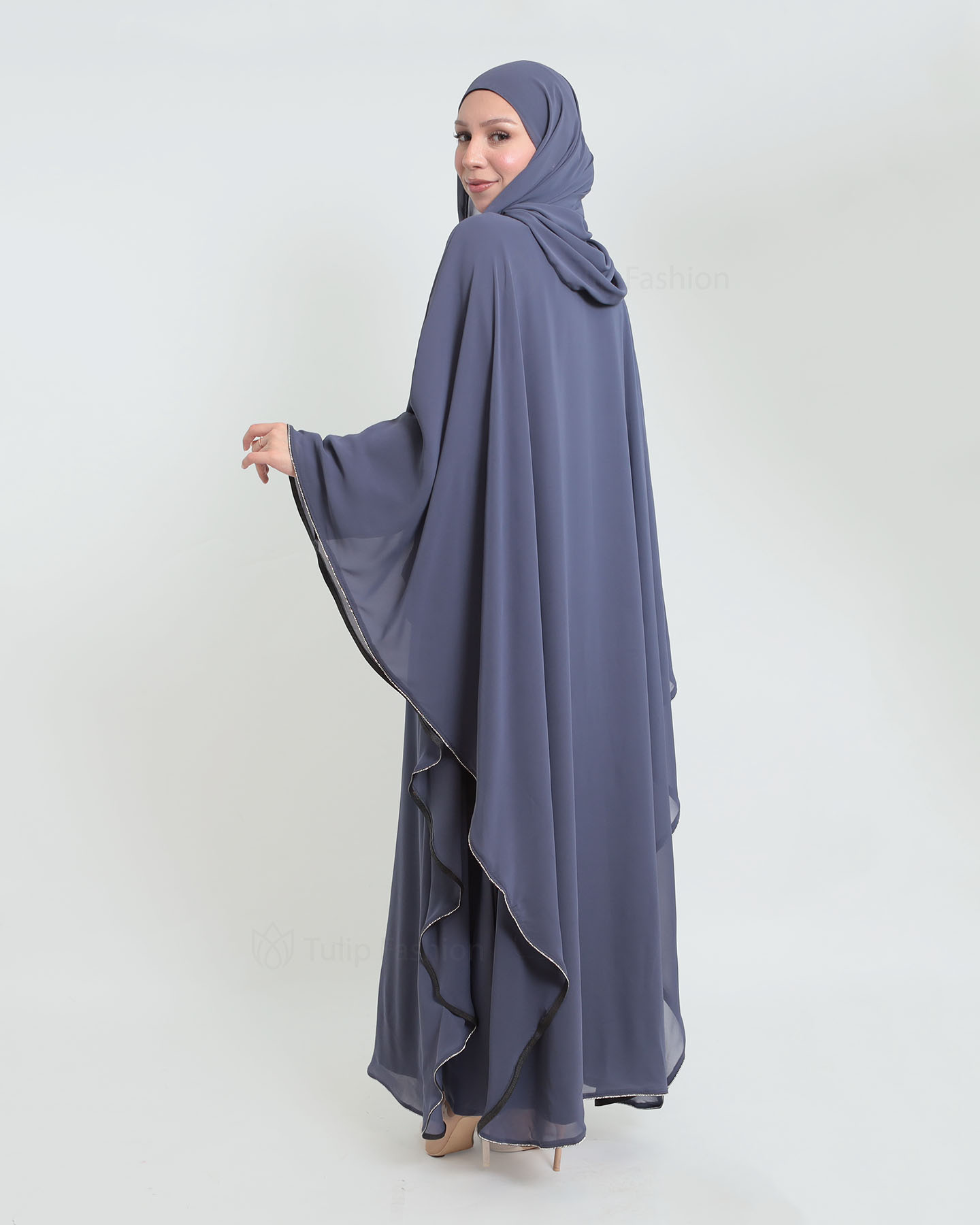 Abaya - Royal Blue - 4