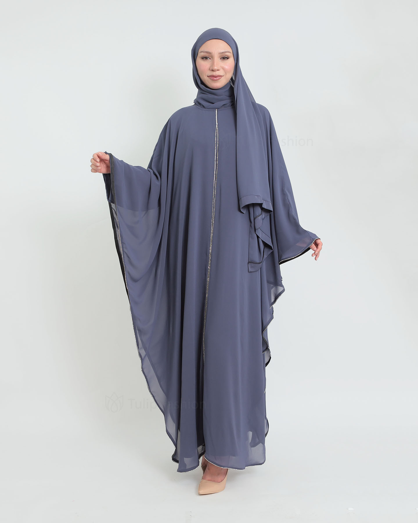 Abaya - Royal Blue - 2