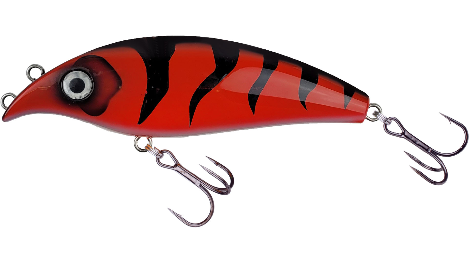 Hurricanes Plague is a 16cm long wobbler for pike fishing, works great for both trolling and spin fishing