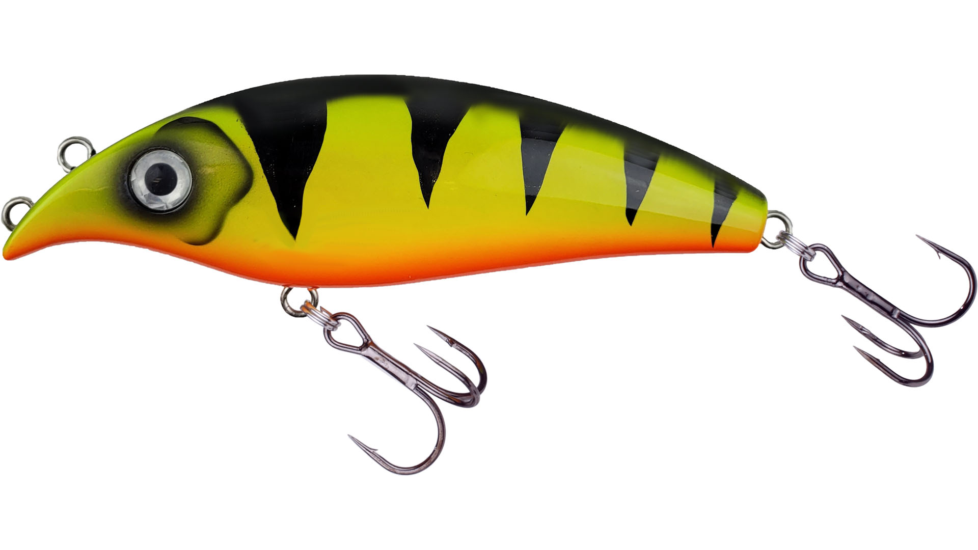 Hurricanes Plague is a 16cm long wobbler for pike fishing, works great for both trolling and spin fishing