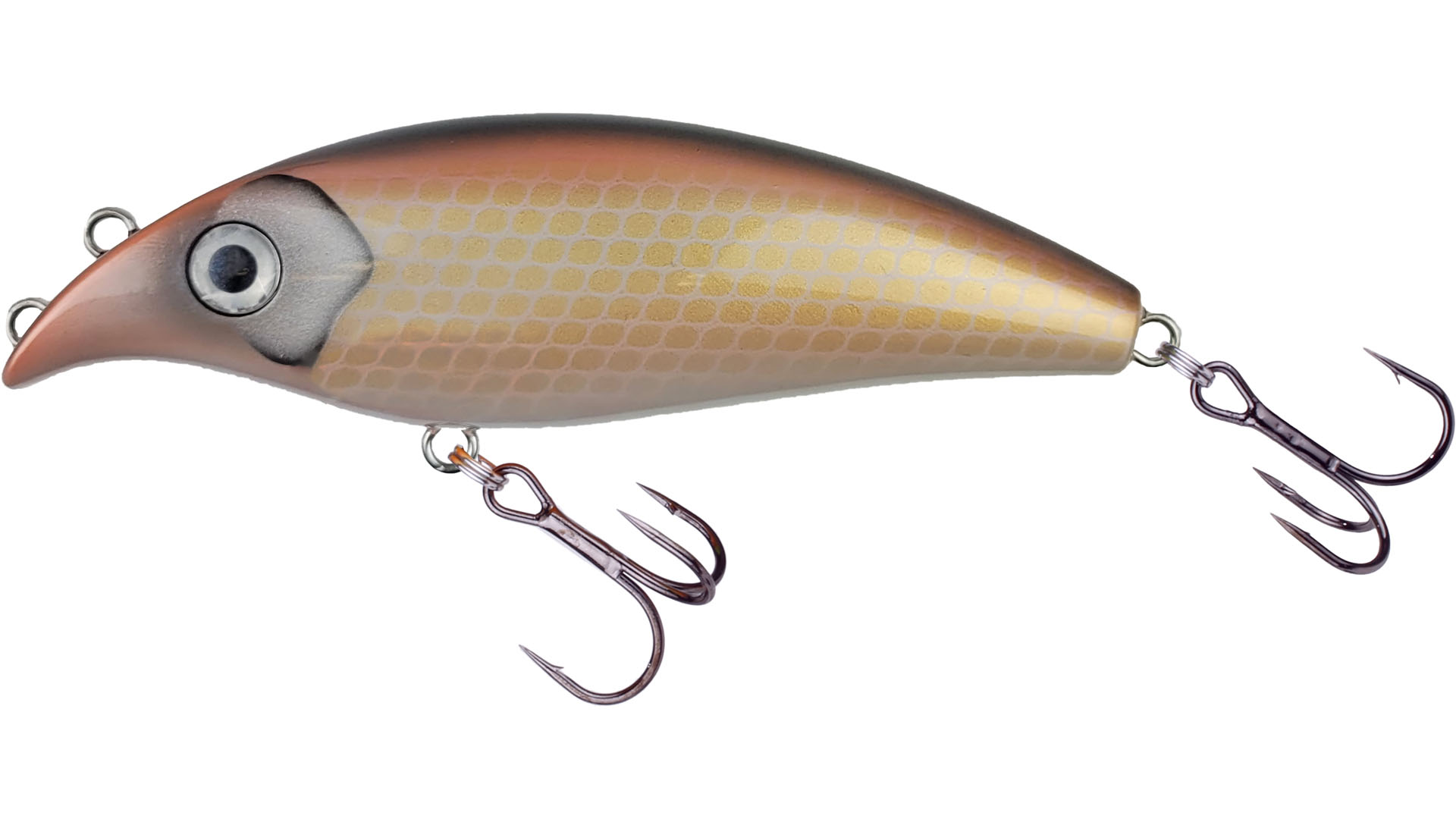 Hurricanes Plague is a 16cm long wobbler for pike fishing, works great for both trolling and spin fishing