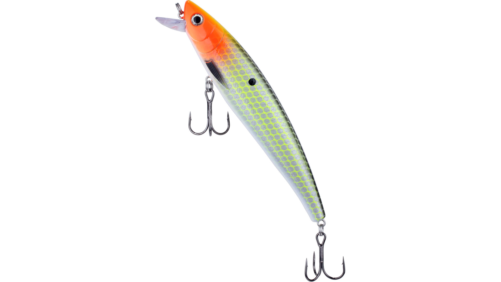 Grimner är en wobbler för trolling efter stora gäddor och gösar samt för spinnfiske efter stor gädda. 18cm HH