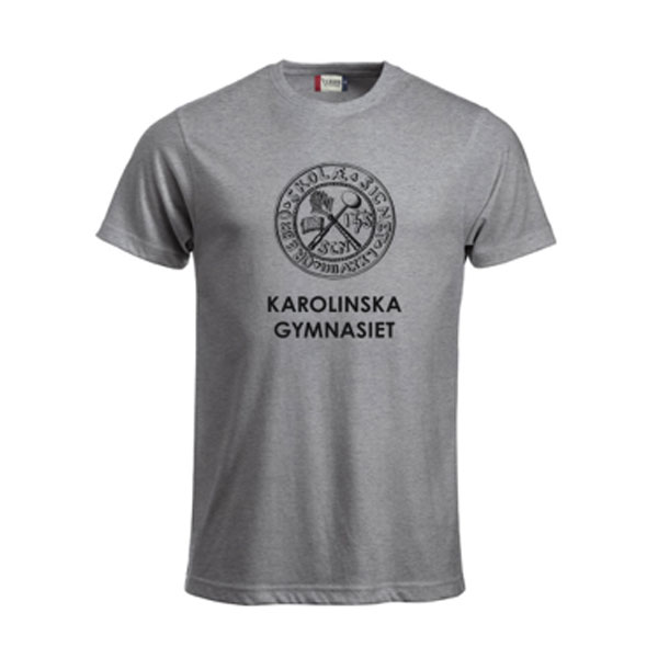 T-shirt bomull stort tryck Unisex (Karolinska Gymnasiet) - 2