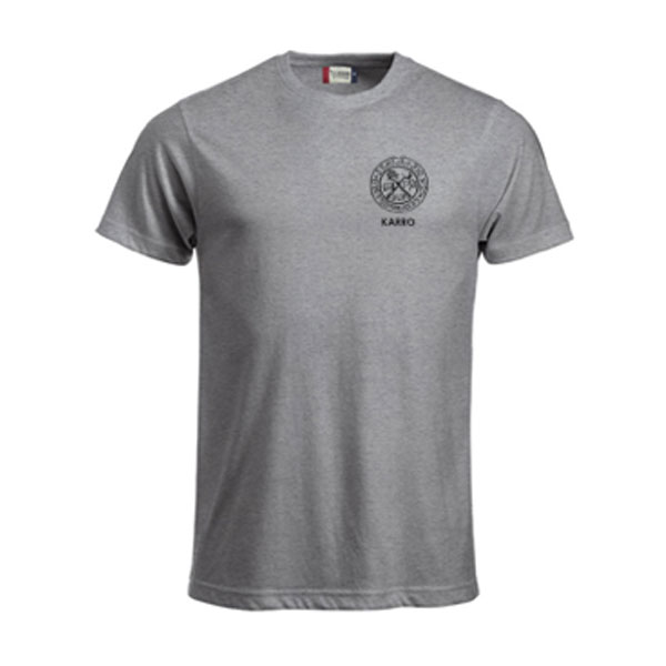T-shirt bomull litet tryck Unisex (Karolinska Gymnasiet) - 2
