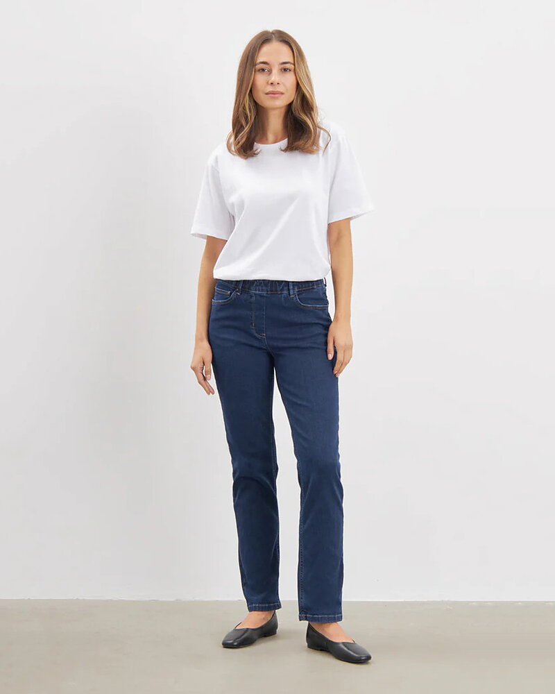 Mirakelbyxan Hannah denim blå
