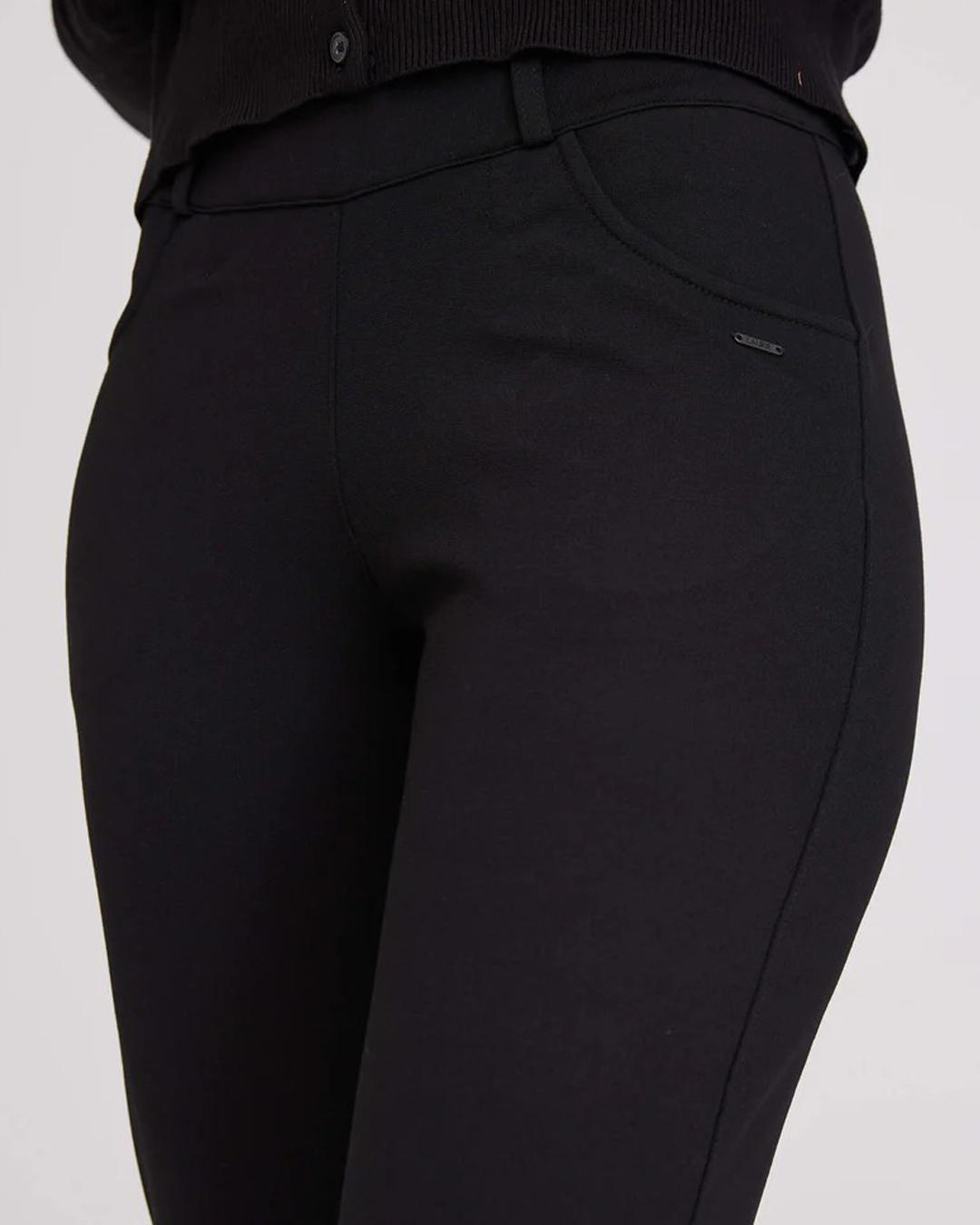 Mirakelbyxa Kelly jersey flossad svart - 3