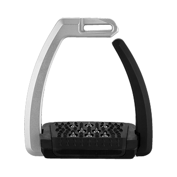 Sprenger Aero Stirrups with Spikes, Size 120 mm - Silver Anodized - Safety