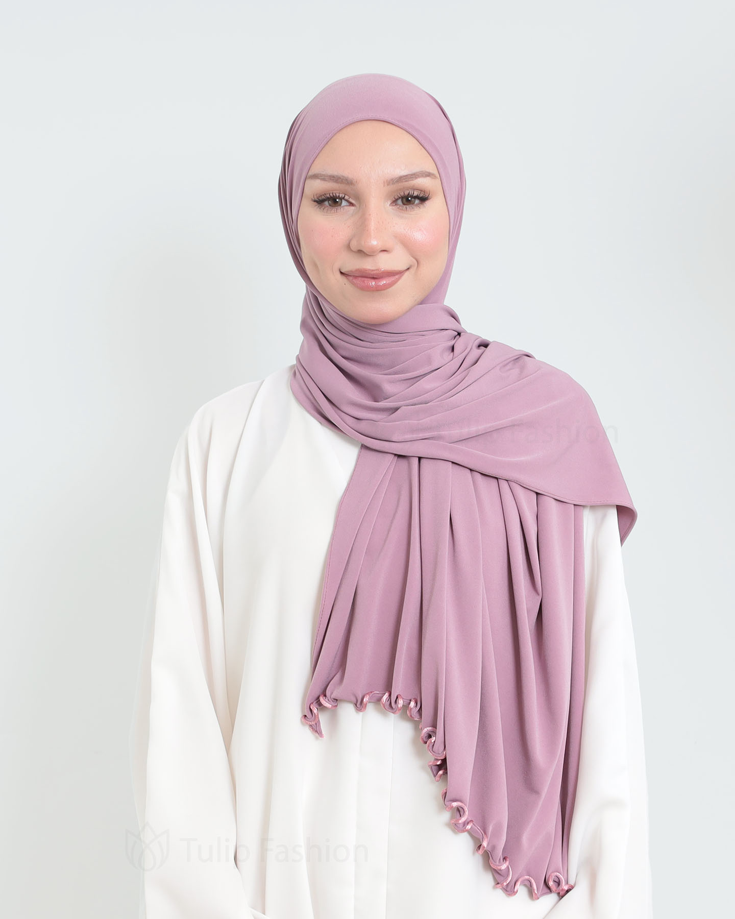 Hijab - Lycra - Mauve