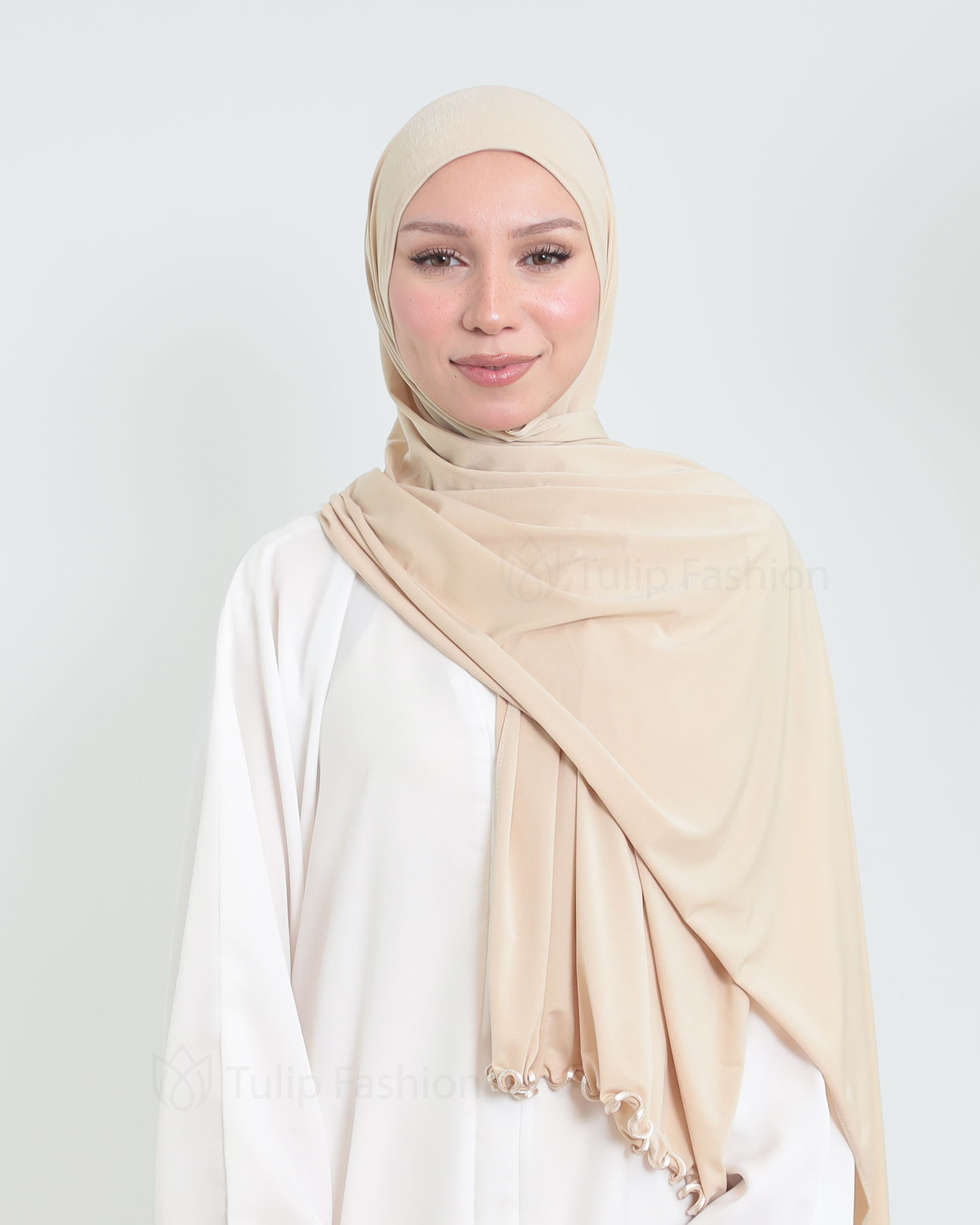 Hijab - Lycra - Beige