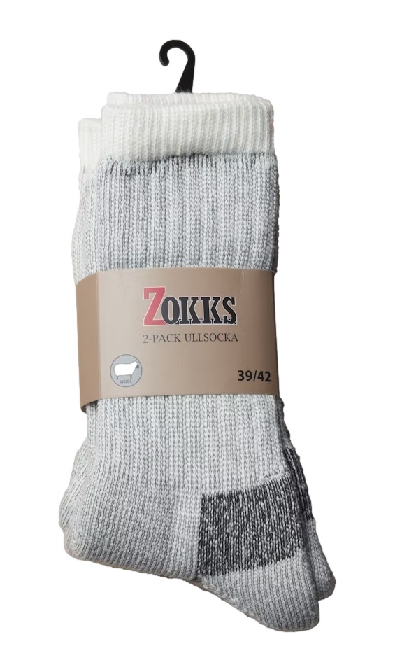 2-Pack Zokks Ullstrumpor - 2