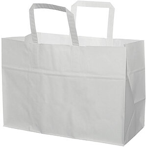 Plantkasse 17L vit  papper 250st (35x17x29)