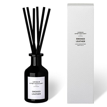 Urban. A Smoked Leather Luxury Black Glass Diffuser