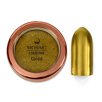 Pressad chrome Gold