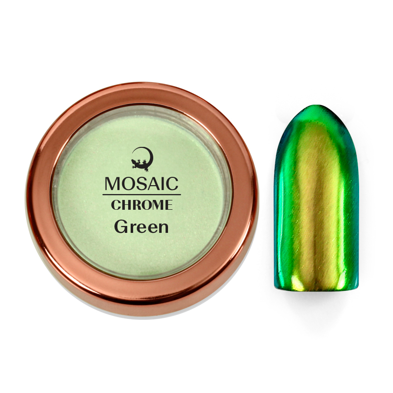 Pressad chrome Green