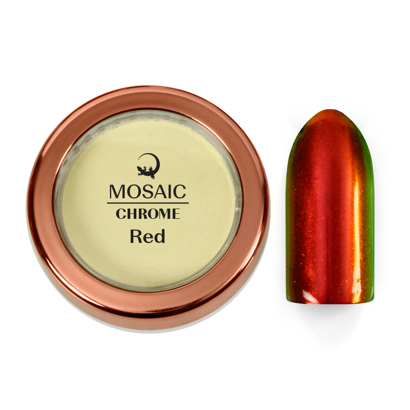 Pressad chrome Red