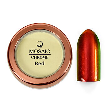 Pressad chrome Red