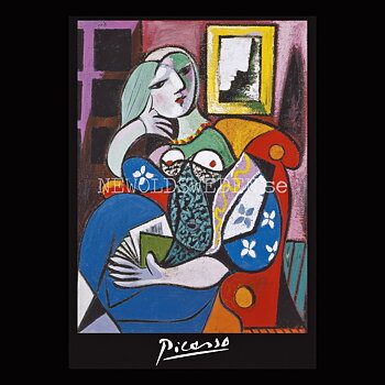 Women with a book 1000 Puzzel - 68 x 48 cm - Pablo Picasso - PIATNIK