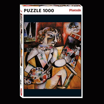 Self-Portrait with Seven Fingers 1000 Puzzel - 68 x 48 cm - Marc Chagall - PIATNIK