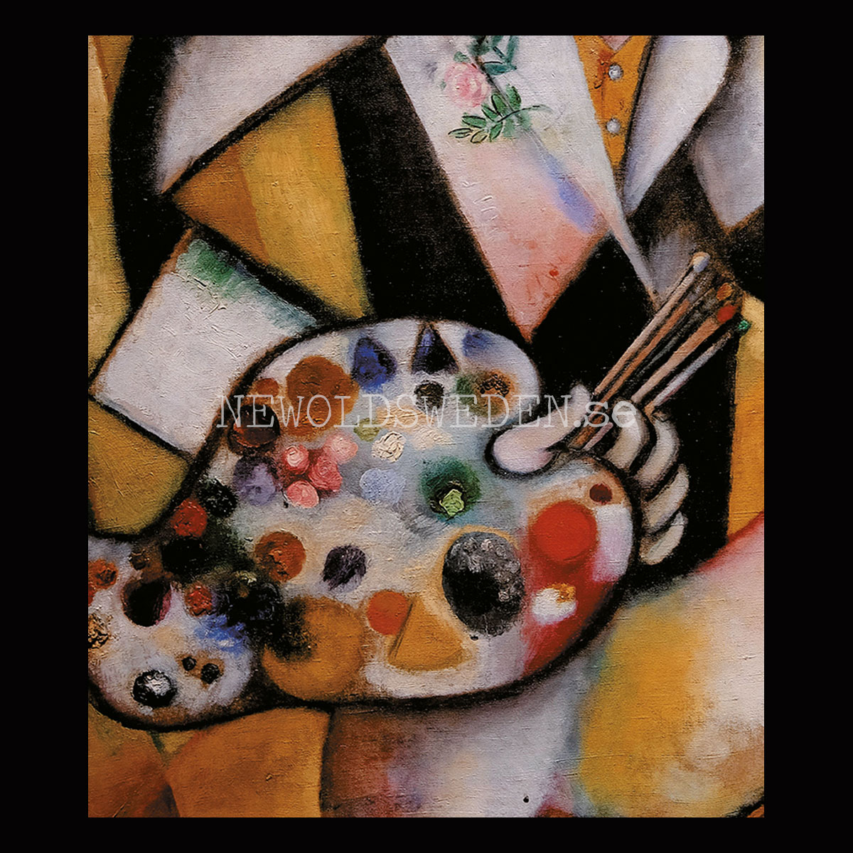 Self-Portrait with Seven Fingers 1000 Puzzel - 68 x 48 cm - Marc Chagall - PIATNIK - 8
